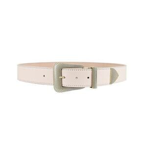 B-Low The Belt Elegant Bone And Brass Avery Belt Size XS